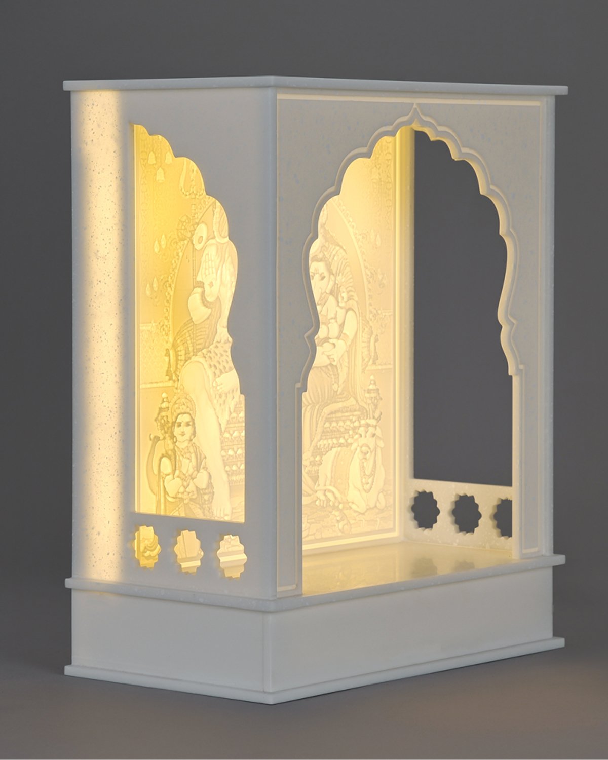 Corian Shiv Parivar Temple For Home