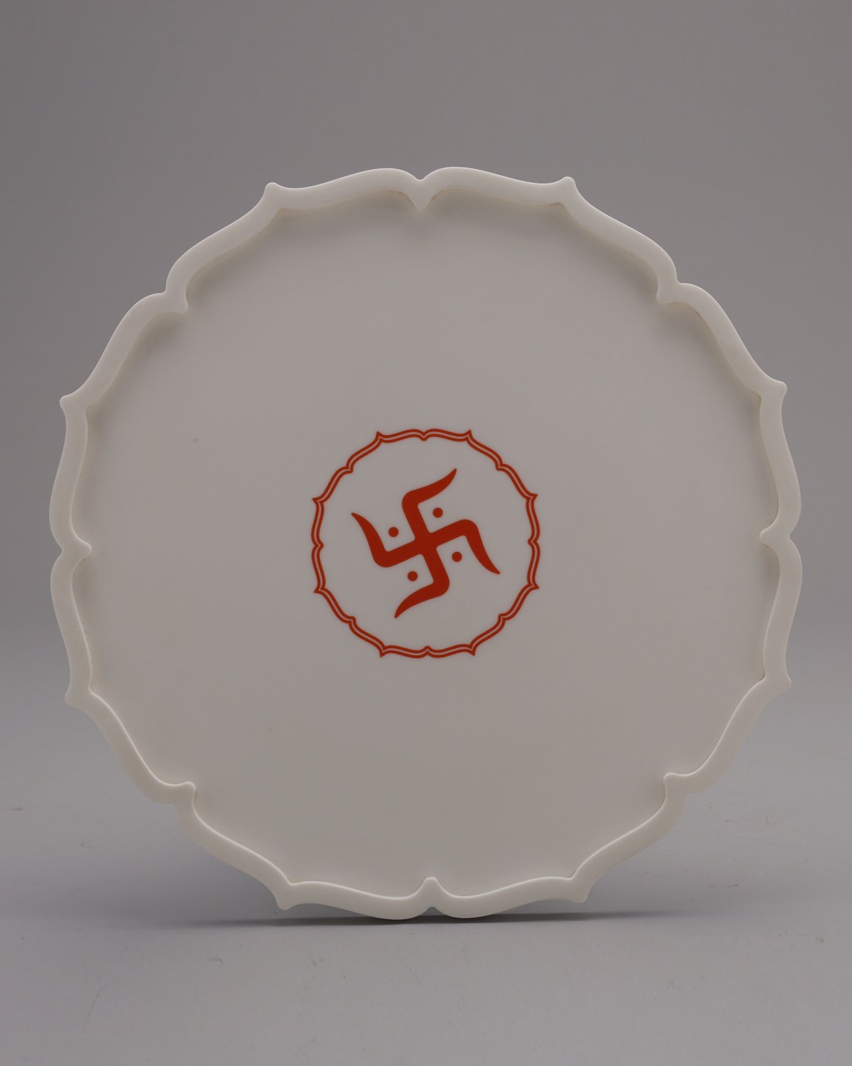 Swastik Pooja Decorative Thali