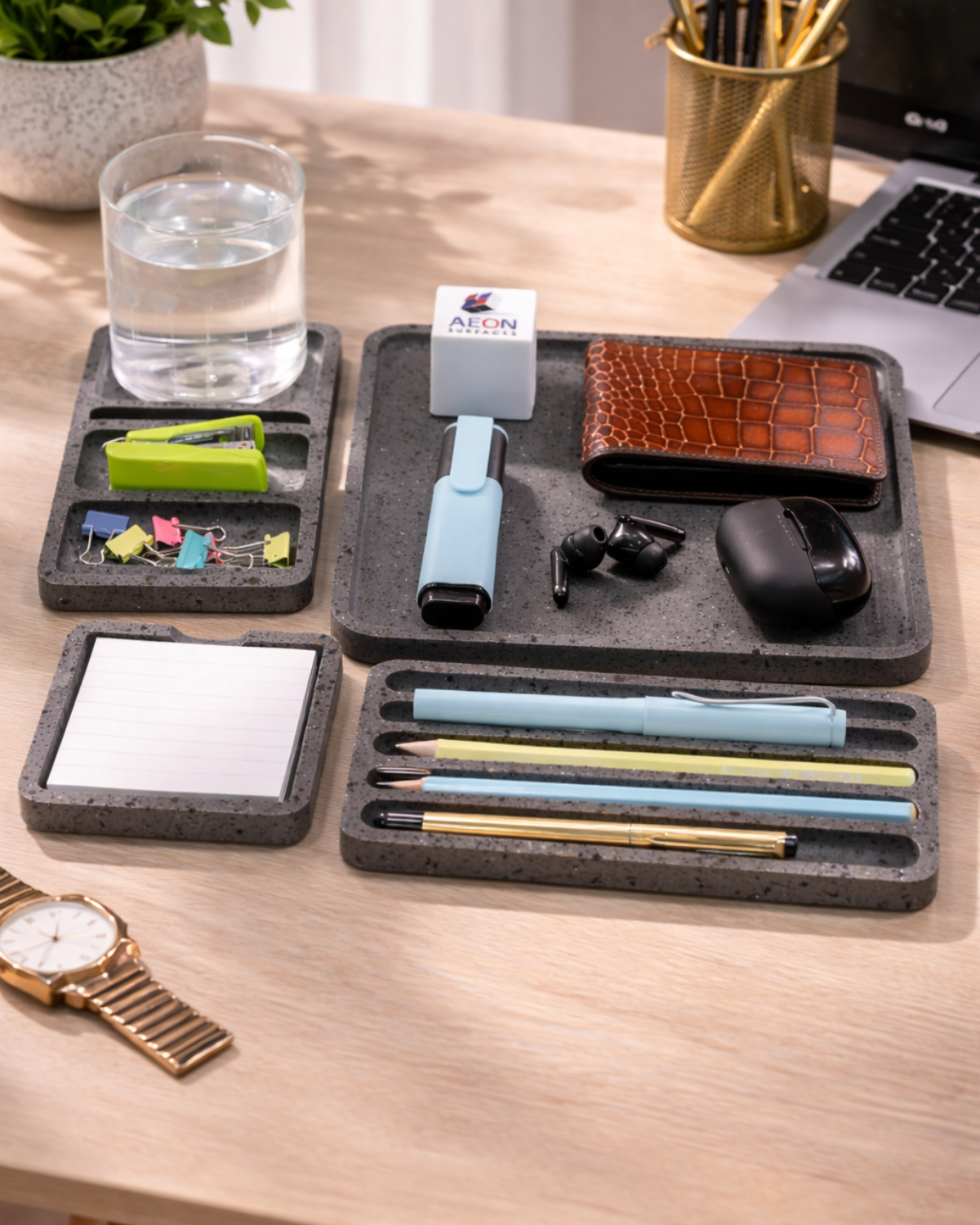 Multi Compartment Desk Organizer